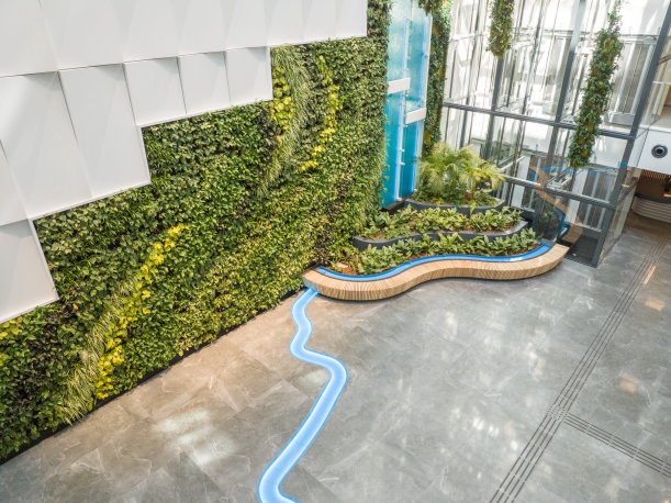 Nowa siedziba Urzędu Marszałkowskiego Województwa Zachodniopomorskiego w Szczecinie - widok w środku