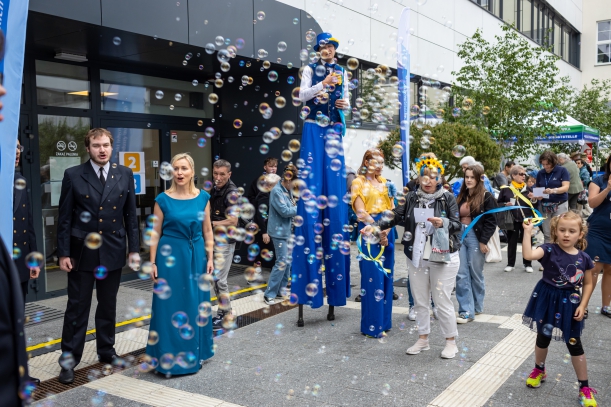 Uczestnicy festynu z okazji 20-lecia Pomorza Zachodniego w UE