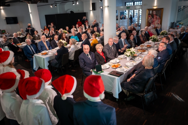 Wigilijne spotkanie marszałka Olgierda Geblewicza z kombatantami