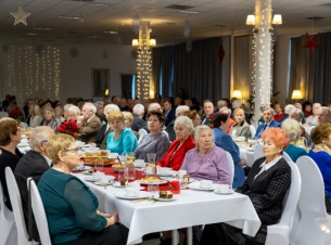 uczestnicy świątecznego spotkania w Goleniowie