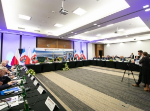 Obrady Konwentu Marszałków Województw RP w Arłamowie - fot. Urząd Marszałkowski Województwa Podkarpackiego.  